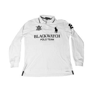 Polo Ralph Lauren Long Sleeve Blackwatch Big Pony Polo Shirt